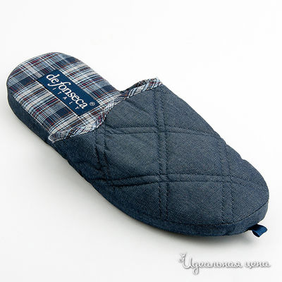 Тапочки De Fonseca, цвет цвет синий