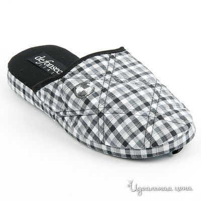 Тапочки De Fonseca, цвет принт клечатый