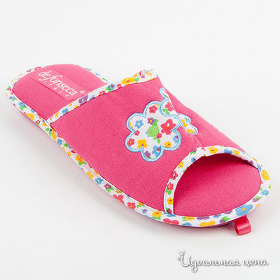 Тапочки De Fonseca, цвет цвет фуксия