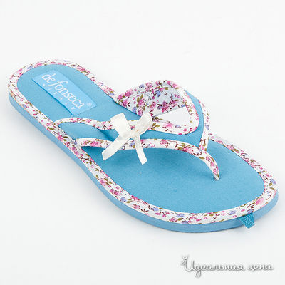 Тапочки De Fonseca, цвет цвет голубой