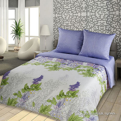 Комплект Letto&Levele, цвет цвет сиреневый / белый
