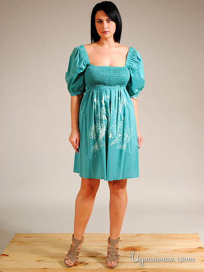 Платье Lenta, цвет цвет бирюзовый