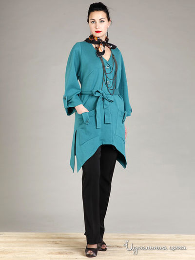 Кардиган Lenta, цвет цвет бирюзовый