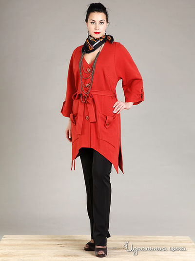 Кардиган Lenta, цвет цвет красный