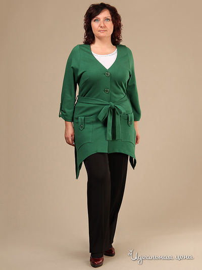 Кардиган Lenta, цвет цвет зеленый