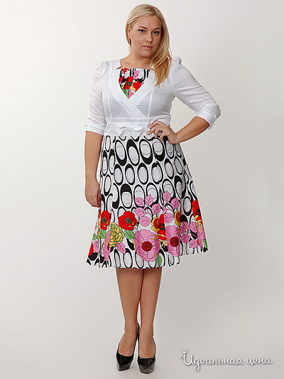 Платье Lenta, цвет цвет белый