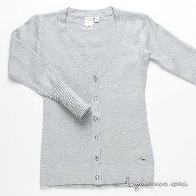 Кардиган Dodipetto, цвет цвет серый меланж