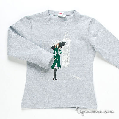 Лонгслив Dodipetto, цвет цвет серый меланж