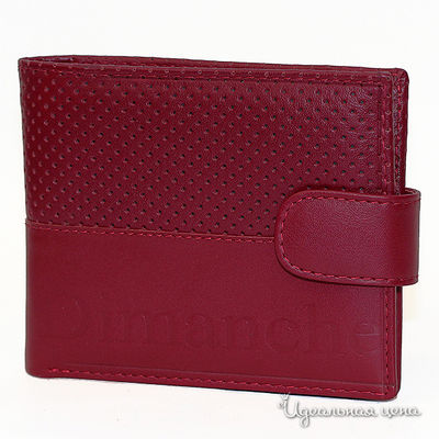 Портмоне Dimanche, цвет цвет темно-красный