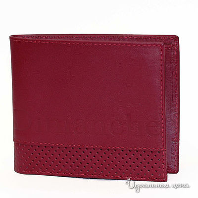 Портмоне Dimanche, цвет цвет темно-красный