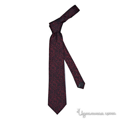 Галстук Corleone, цвет цвет малиновый / черный