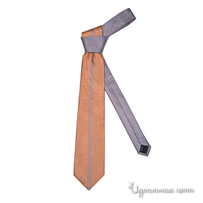 Галстук Corleone, цвет цвет коричневый / серый