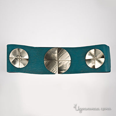 Ремень Dispacci, цвет цвет бирюзовый