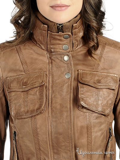 Куртка Arbex женская, цвет коричневый