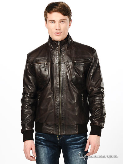 Куртка Krezz, цвет цвет коричневый