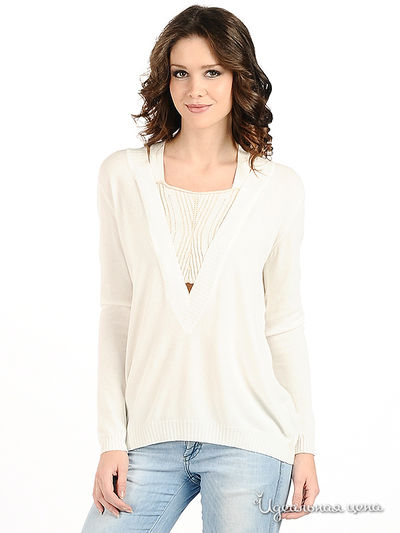 Блузка Мультибренд, цвет цвет молочный