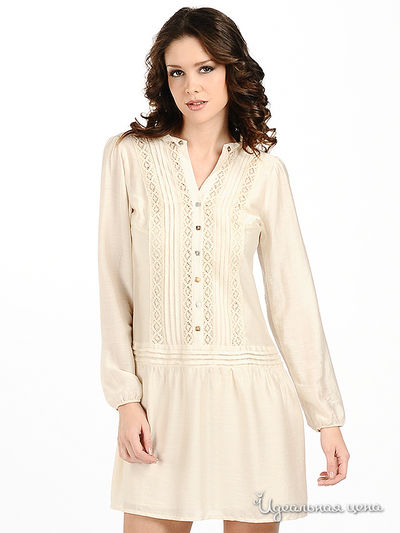 Платье Мультибренд, цвет цвет молочный