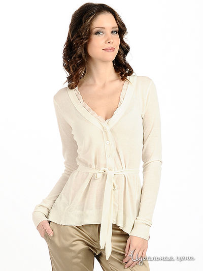 Кардиган Мультибренд, цвет цвет молочный