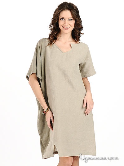 Платье Мультибренд, цвет цвет серый