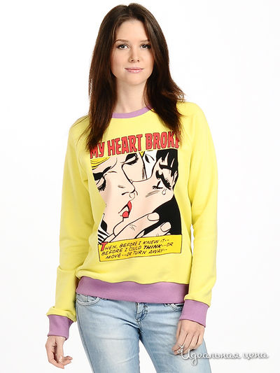 Толстовка Disney, цвет цвет желтый