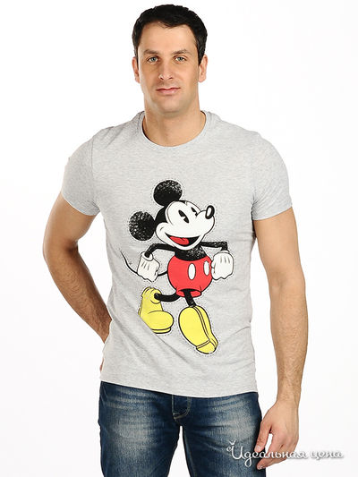 Футболка Disney, цвет цвет серый