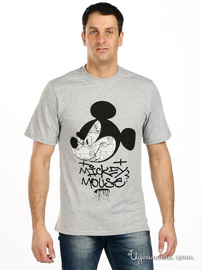 Футболка Disney, цвет цвет серый