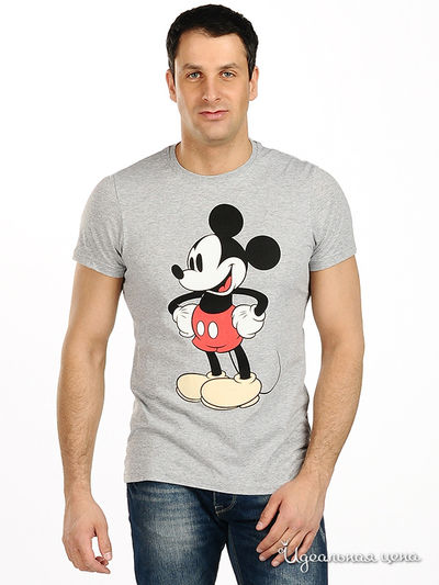 Футболка Disney, цвет цвет серый