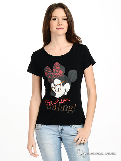 Футболка Disney, цвет цвет черный