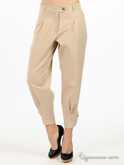 Брюки Roman, цвет цвет бежевый
