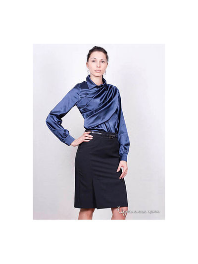 Блузка Bizzaro, цвет цвет синий