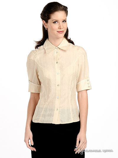 Блуза Shipilova, цвет цвет бежевый