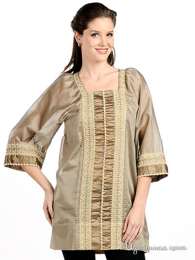 Туника Shipilova, цвет цвет бежевый