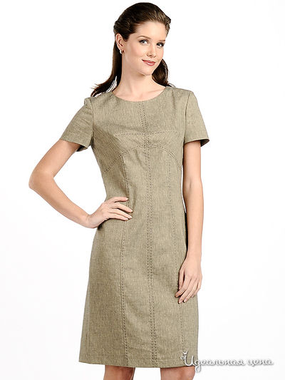 Платье Shipilova, цвет цвет зеленый