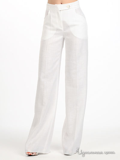 Брюки Shipilova, цвет цвет белый