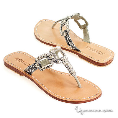 Сандалии Mystique, цвет цвет серебряный