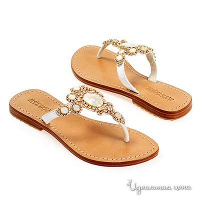 Сандалии Mystique, цвет цвет белый