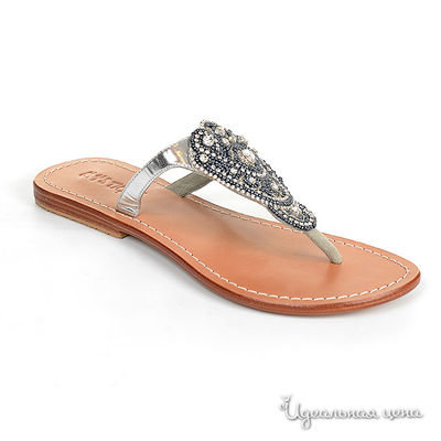 Сандалии Mystique, цвет цвет серебряный