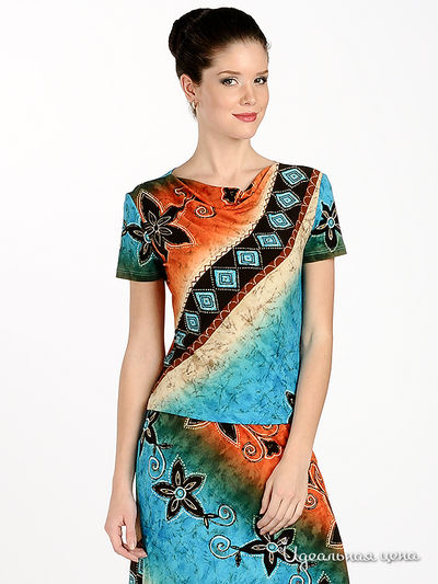 Блуза Artwizard, цвет цвет мультиколор