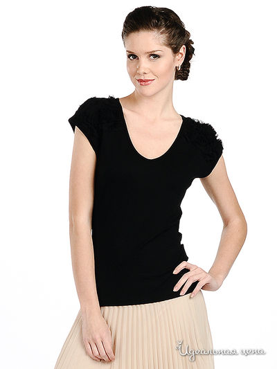 Футболка Tuzzi, цвет цвет черный