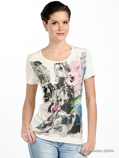 Футболка Tuzzi, цвет цвет белый