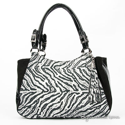 Сумка Agape, цвет цвет черный / белый