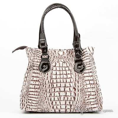 Сумка Agape, цвет цвет белый / коричневый