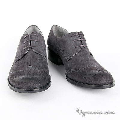 Полуботинки Gianmarco Benatti, цвет цвет темно-серый