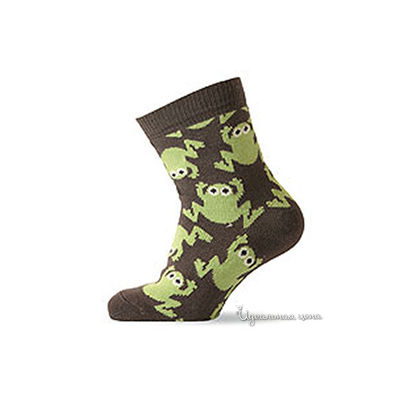 Носки Melton, цвет цвет коричневый / салатовый