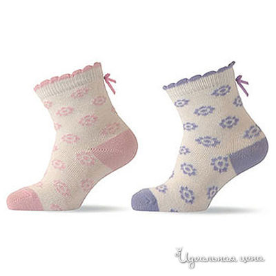 Носки Melton, цвет цвет белый / розовый