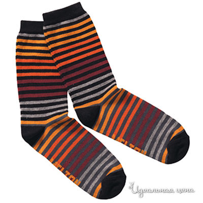 Носки Melton, цвет цвет оранжевый / серый / желтый