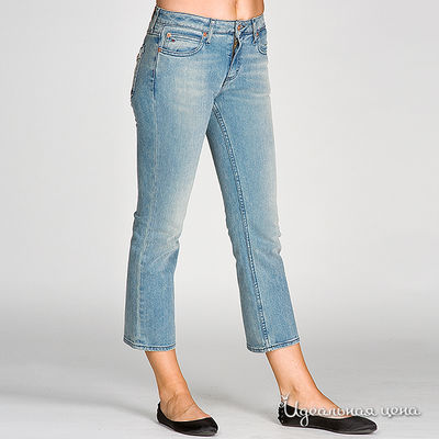 Капри Tommy Hilfiger, цвет цвет голубой