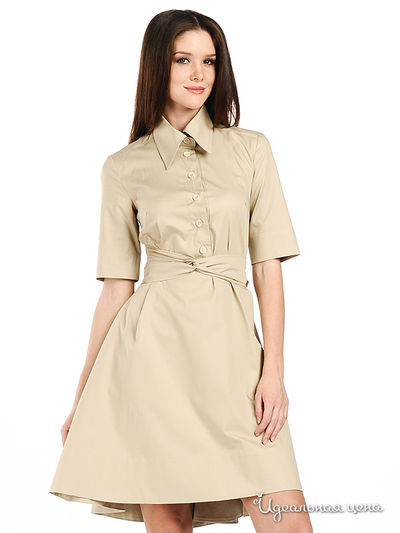 Платье Suvenir, цвет цвет бежевый