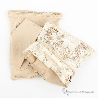 Перчатки Eleganzza, цвет цвет бежевый