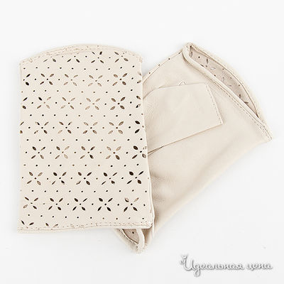 Перчатки Eleganzza, цвет цвет бежевый